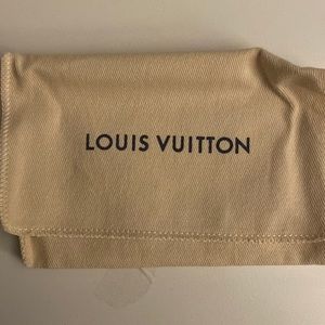 Louis Vuitton dust bag